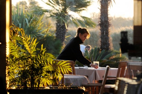 Breakfast on the terrace or in the restaurant