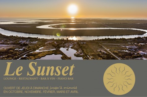 Le Sunset - ouvert du Jeudi au Dimanche en Février, Mars, Avril, Octobre et Novembre